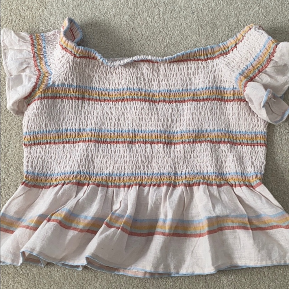 ae off the shoulder top